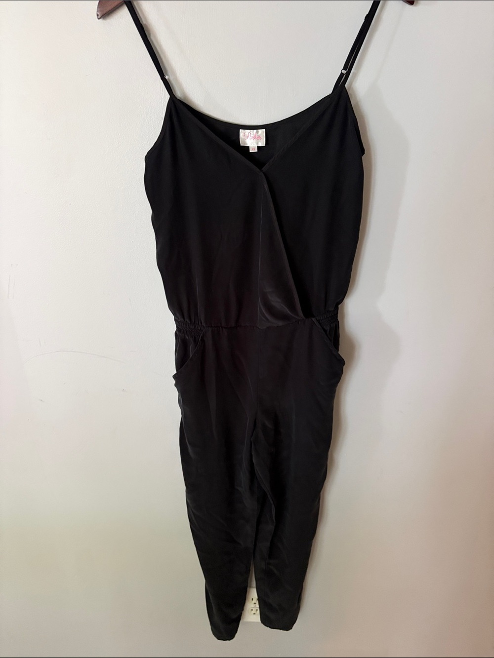 Parker 100% silk black jumpsuit 🖤